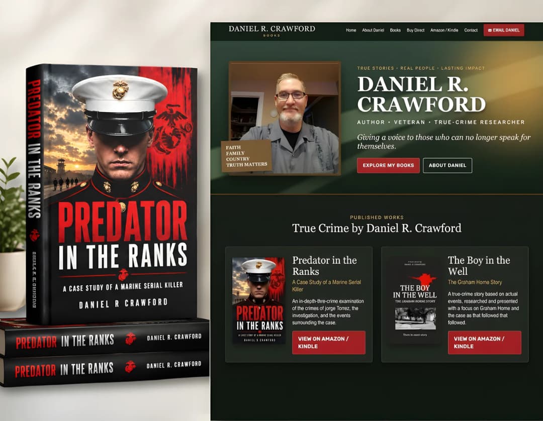 Predator in the Ranks by Daniel R. Crawford, beside their author website